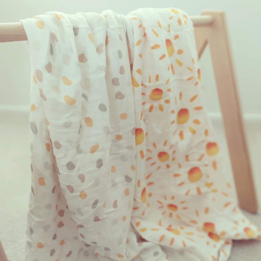 Organic Muslin Swaddle Wraps | Be Bliss Baby
