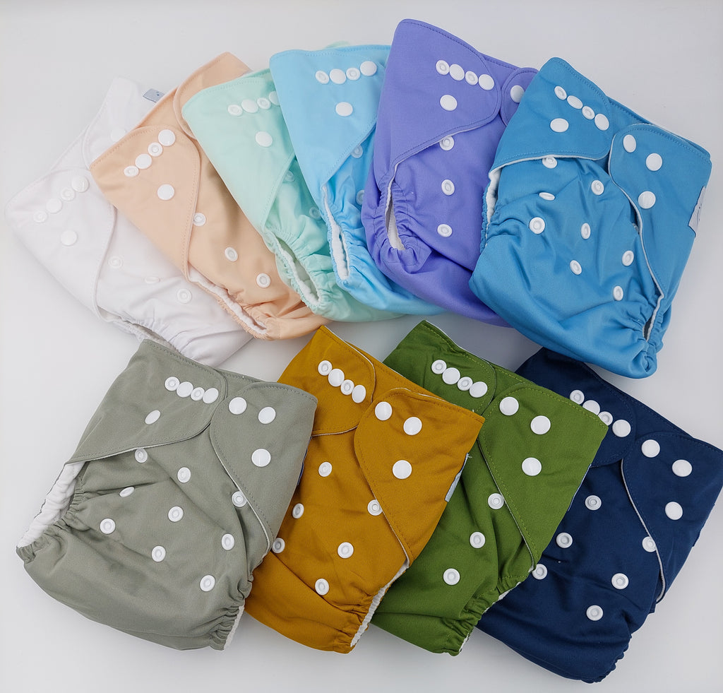 Reusable Modern Cloth Nappies - Style Prints Range | Be Bliss Baby