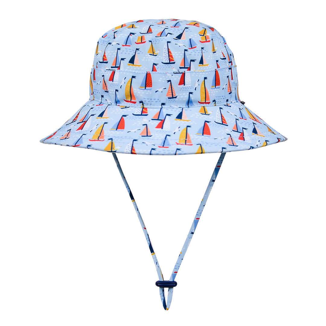 Bedhead Kids Beach Bucket Sun Hat - Boats - Be Bliss Baby