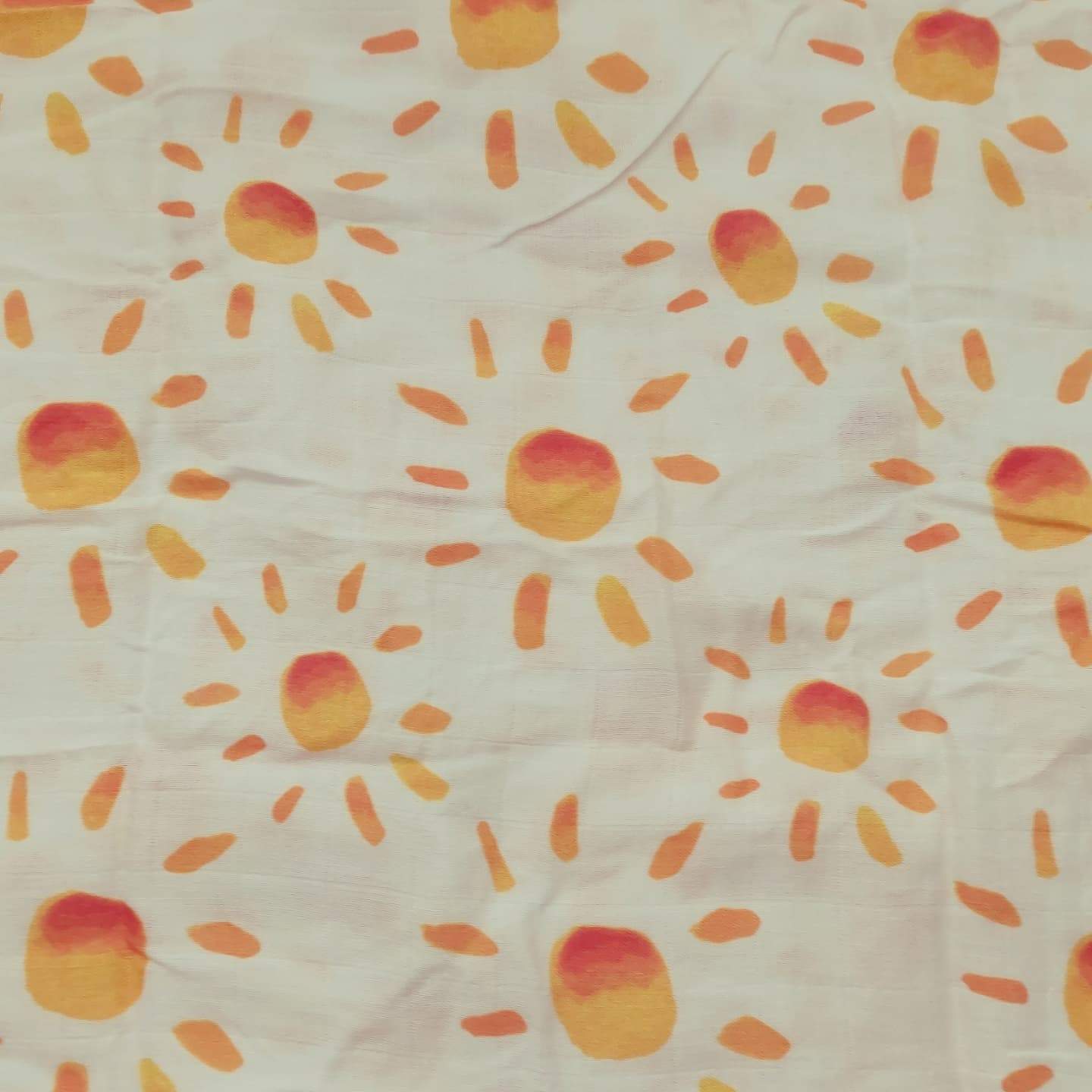 Organic Muslin Wrap - Sunshine - Be Bliss Baby