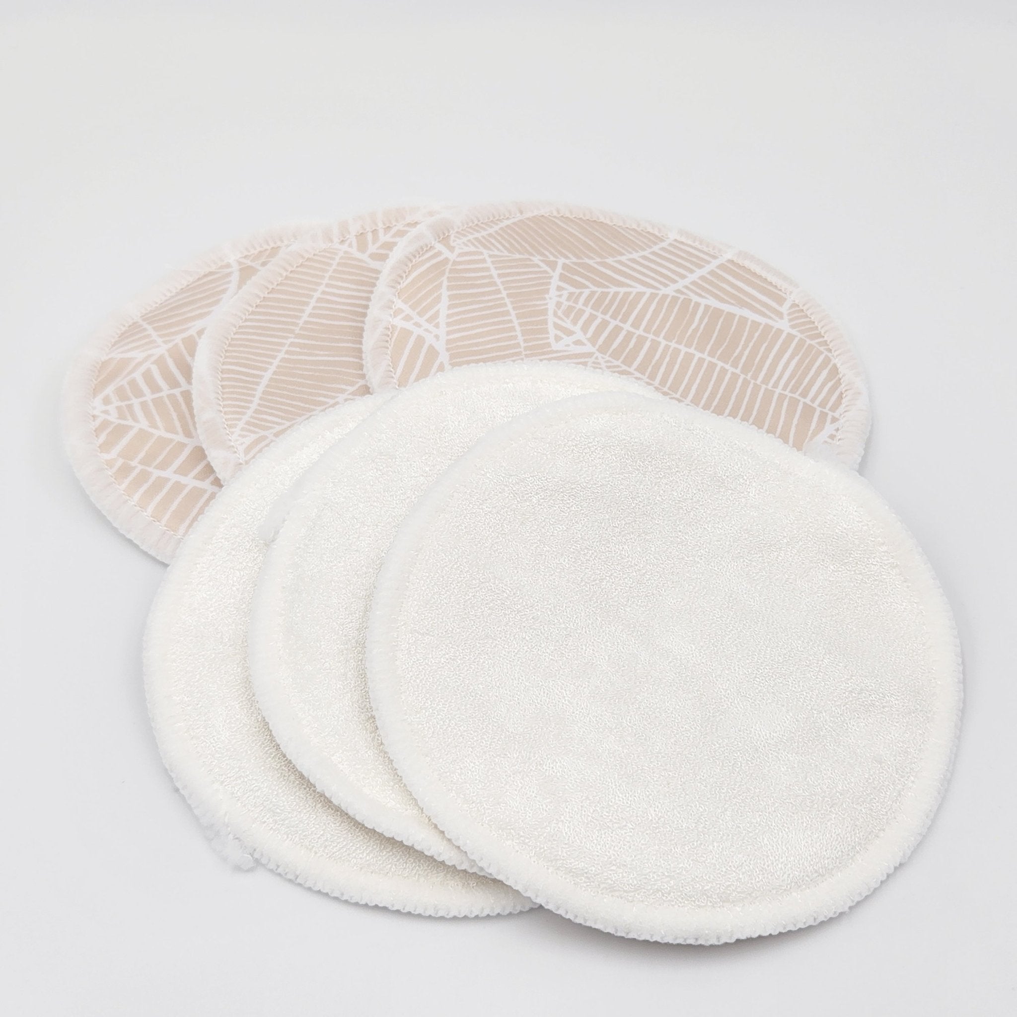 Reusable Bamboo Nursing Pads - Leaves - Be Bliss Baby