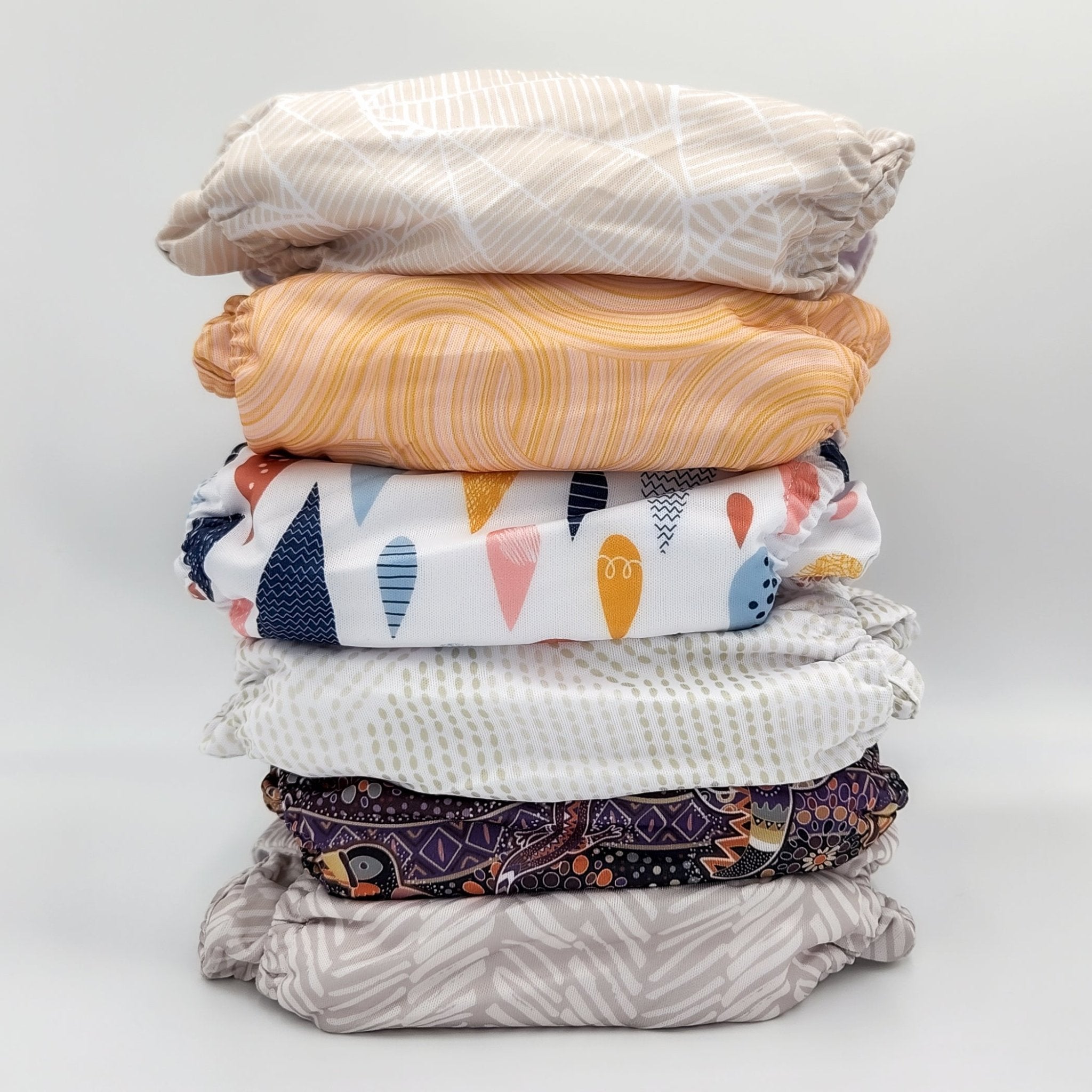 Reusable Modern Cloth Nappy 12 Pack - 'The Expansion' - Be Bliss Baby