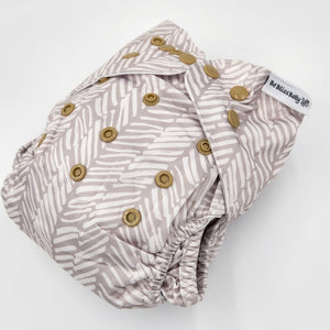 Reusable Modern Cloth Nappy 2.0 - Chevron - Be Bliss Baby