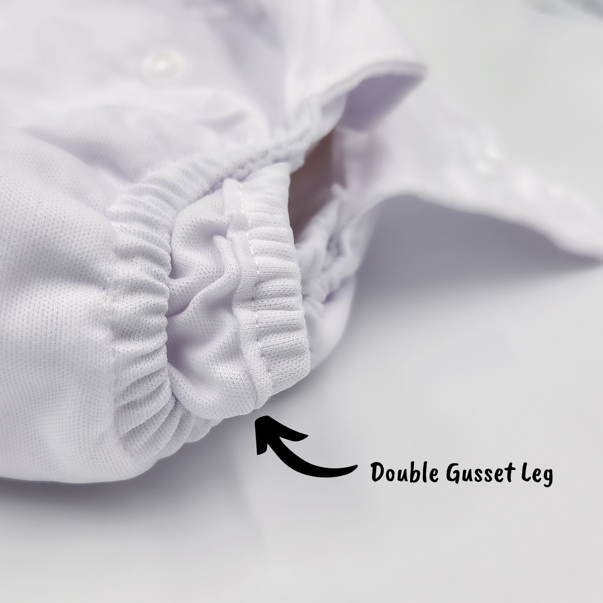 Reusable Modern Cloth Nappy 2.0 - Raindrops - Be Bliss Baby
