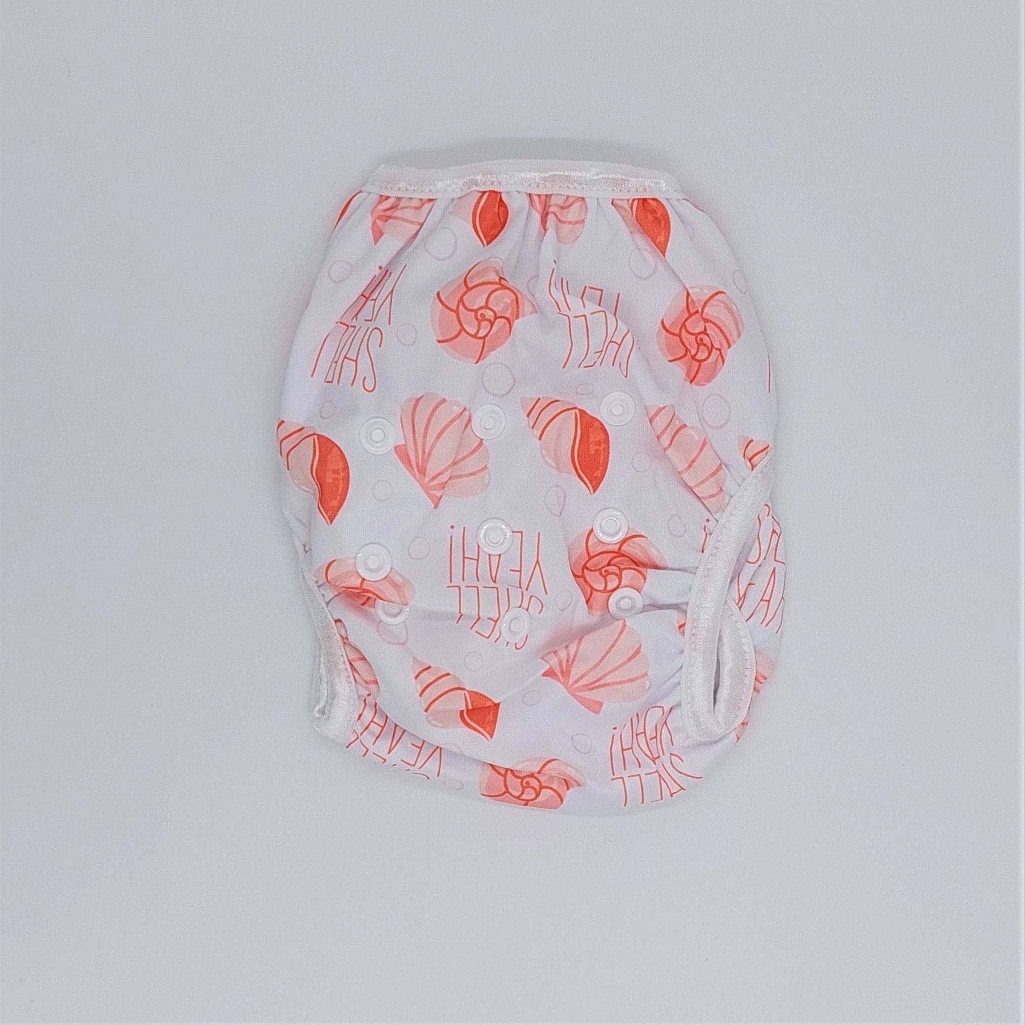 Reusable Swim Nappy - Shell Yeah - Be Bliss Baby