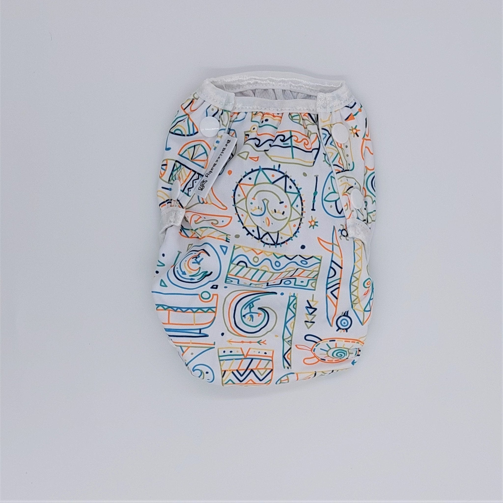 Reusable Swim Nappy - Surfs Up - Be Bliss Baby